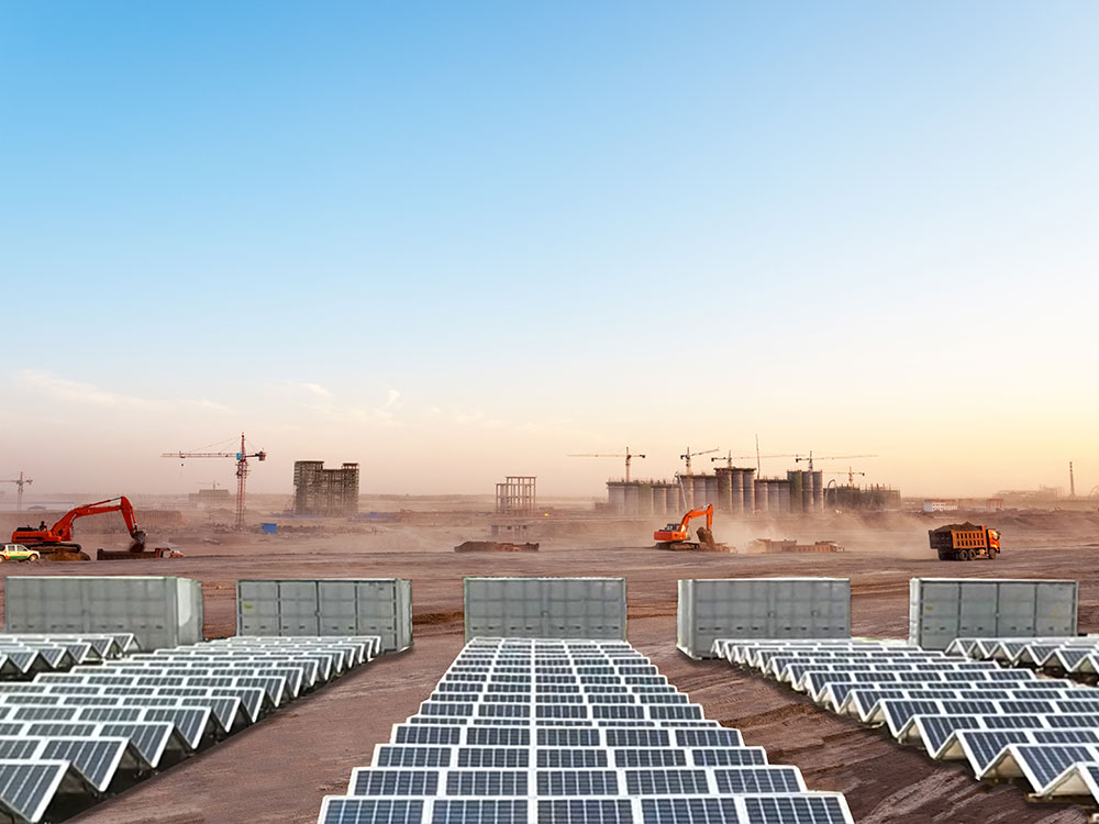 Solar Power Containers for অবকাঠামো