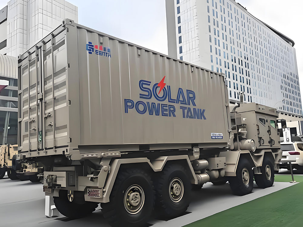 Solar Power Containers for মিলিটারি অ্যাফেয়ার্স